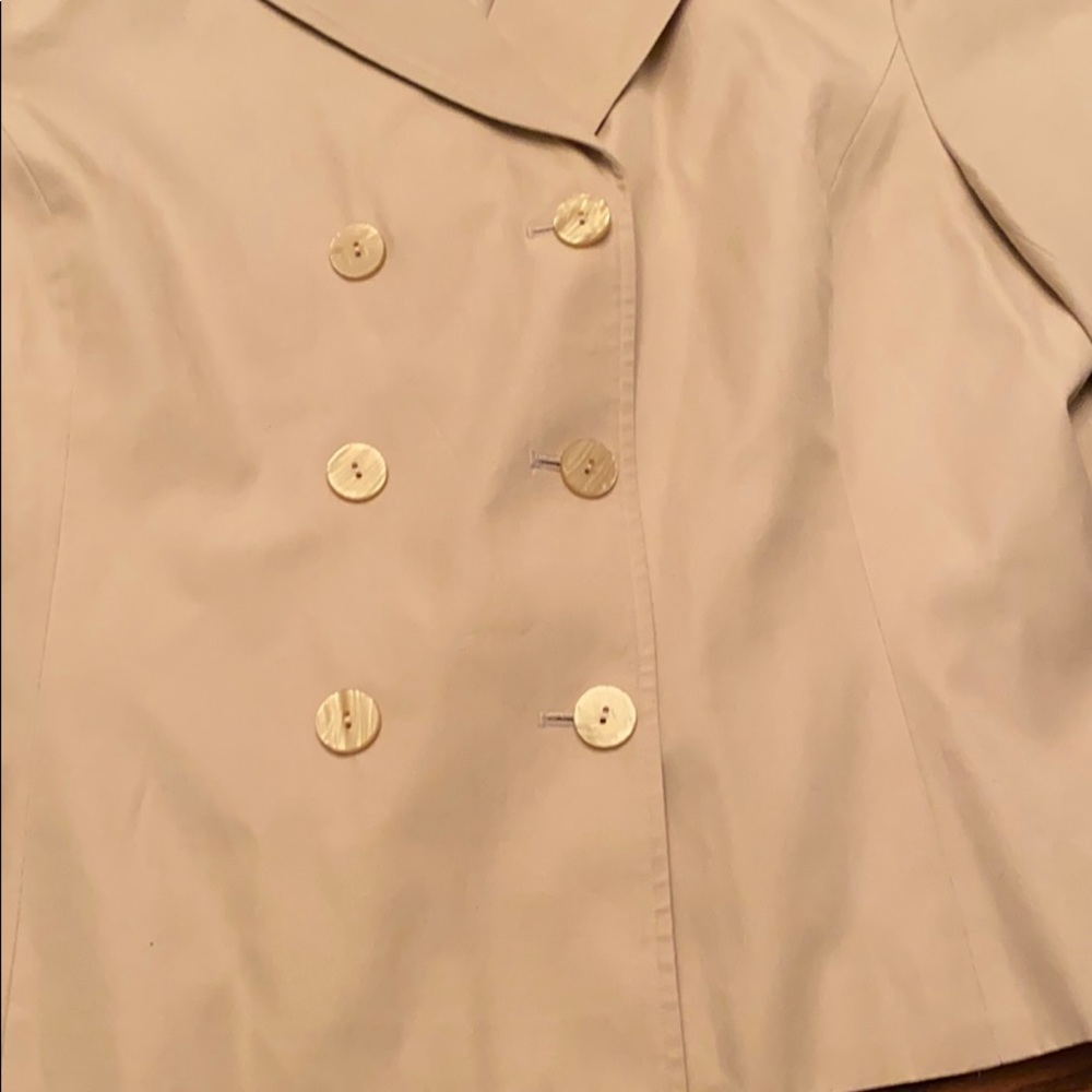 Talbots Lined Button Up Jacket, Size 18, 3/4 Slee… - image 3